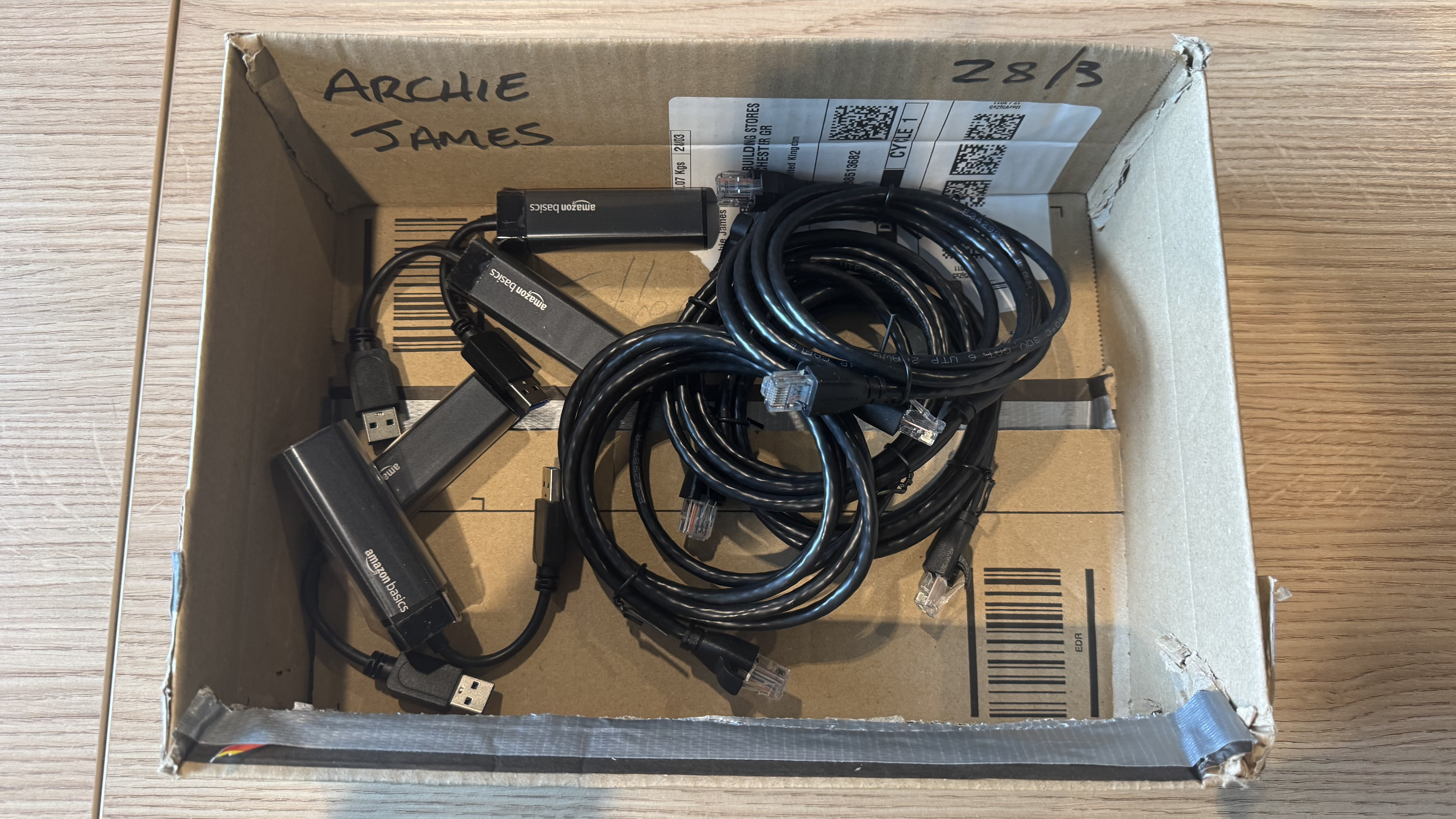 Ethernet Cables and Adaptors